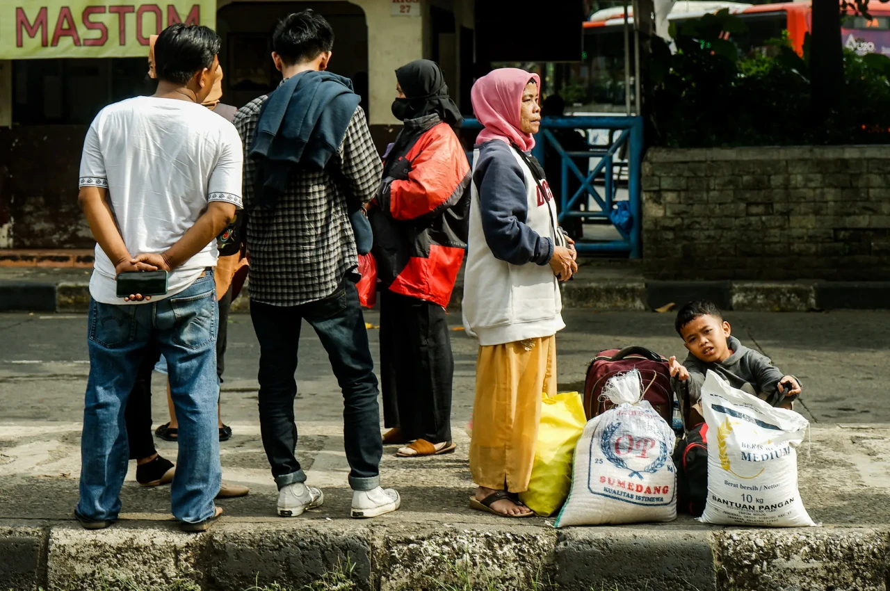 Suasana Arus Balik Pemudik...
