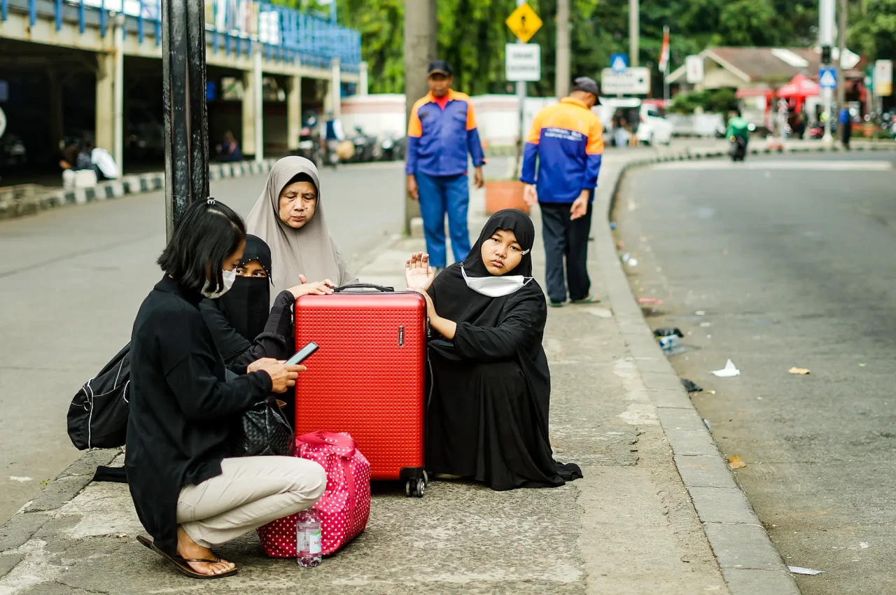 Suasana Arus Balik Pemudik...