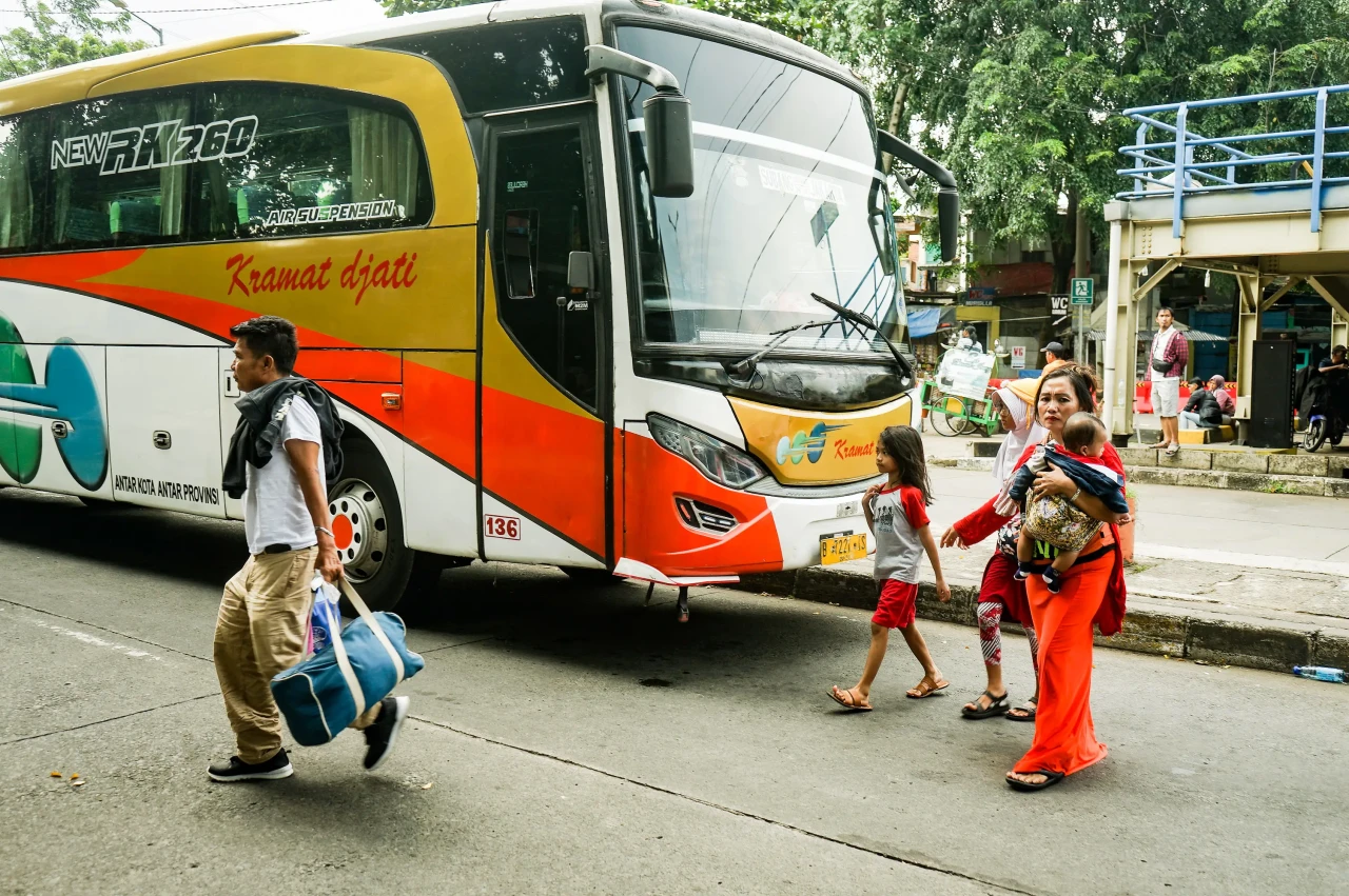 Suasana Arus Balik Pemudik...