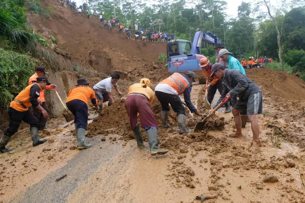 Tanah Longsor di Wonosobo