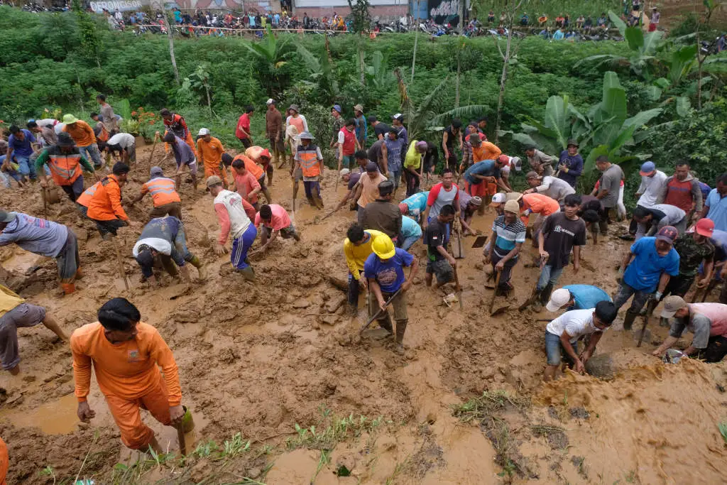 Tanah Longsor di Wonosobo