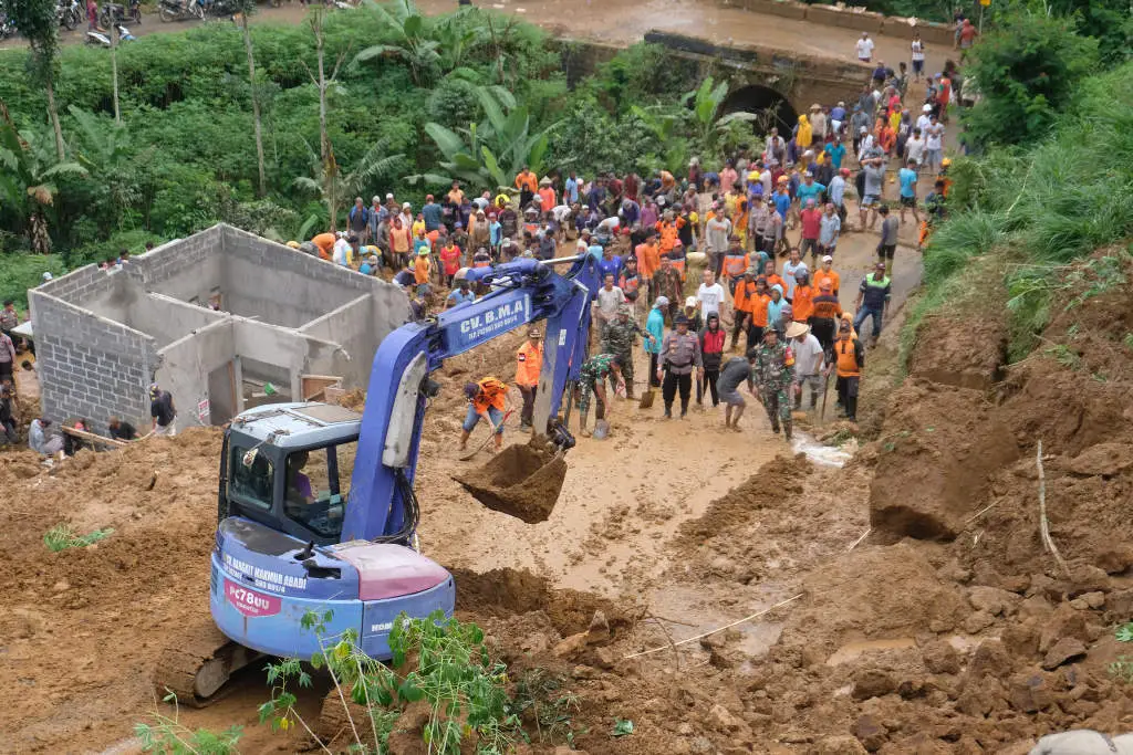 Tanah Longsor di Wonosobo