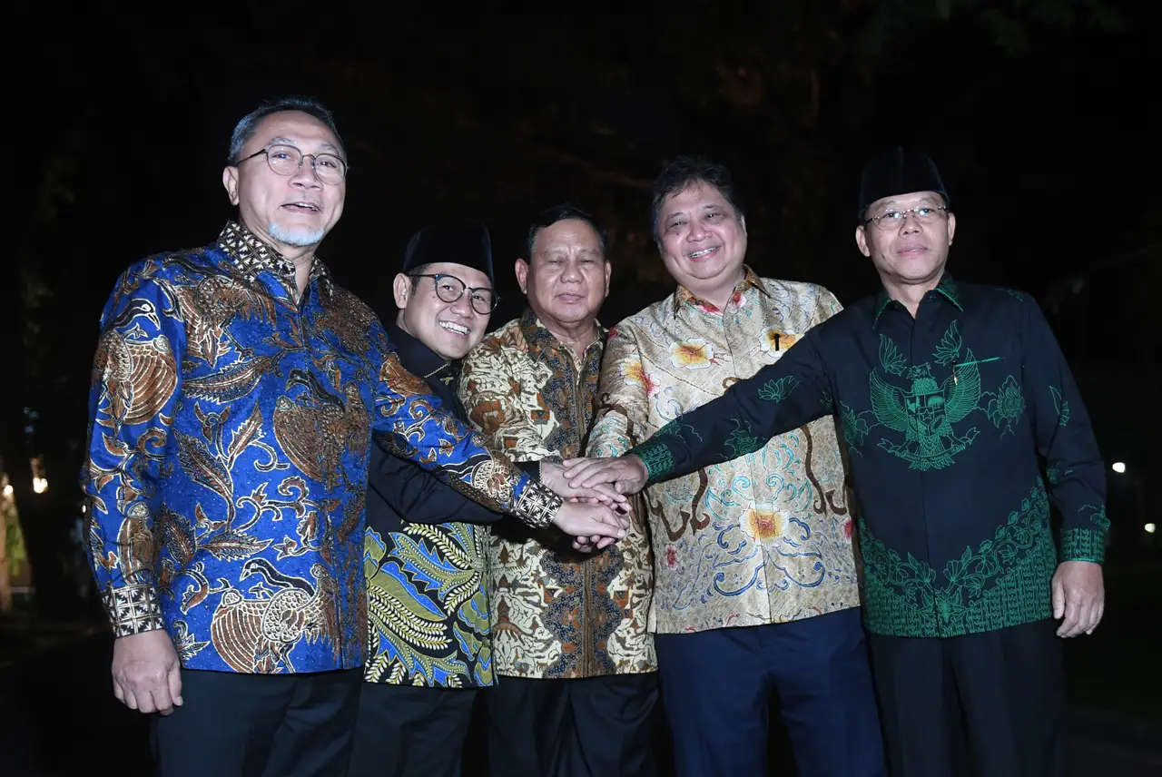 Silaturahmi Partai Koalisi...
