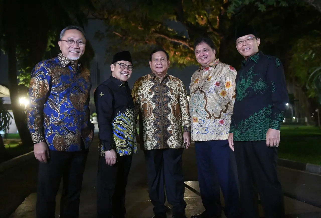Silaturahmi Partai Koalisi...