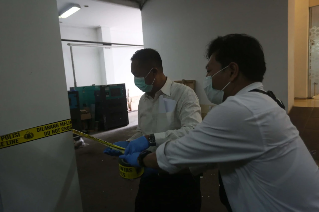 Polisi Gelar Olah TKP...