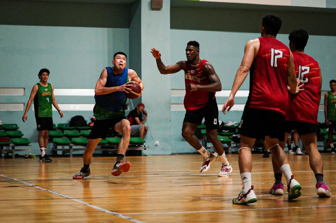 Timnas Basket Indonesia...