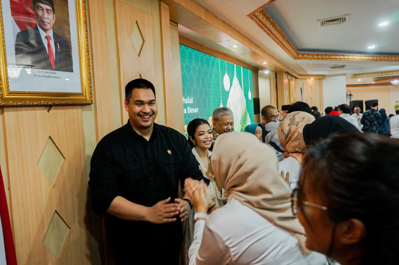 Halal Bihalal Menpora...