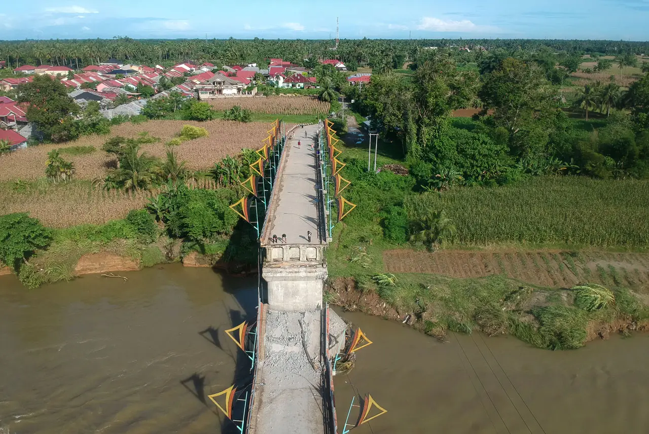 Jembatan Bantuan BNPB...