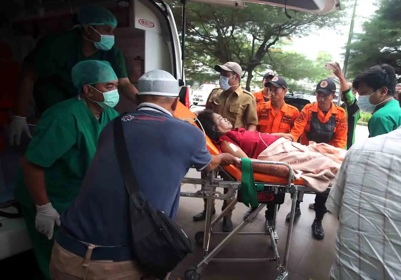 Korban Kecelakaan Bus...