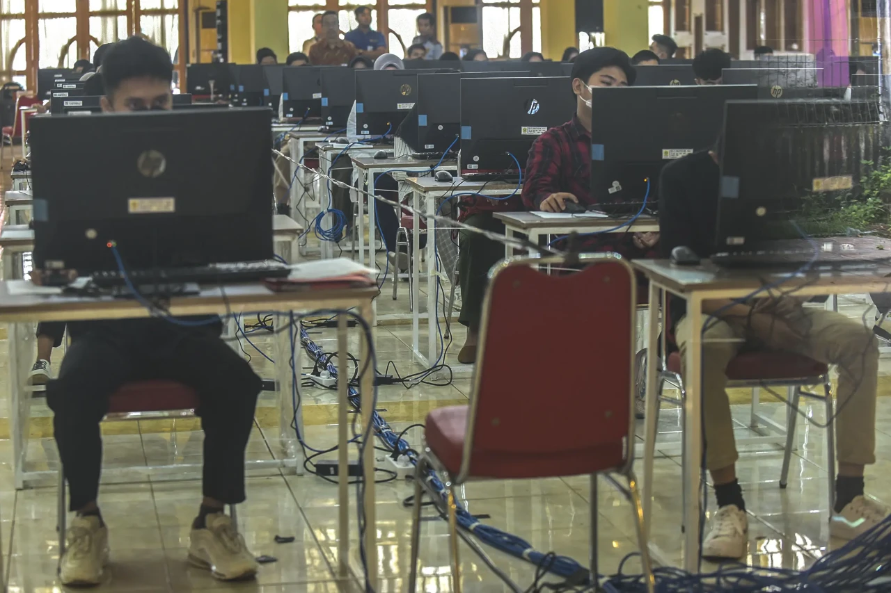 Potret Ujian SNPMB 2023...
