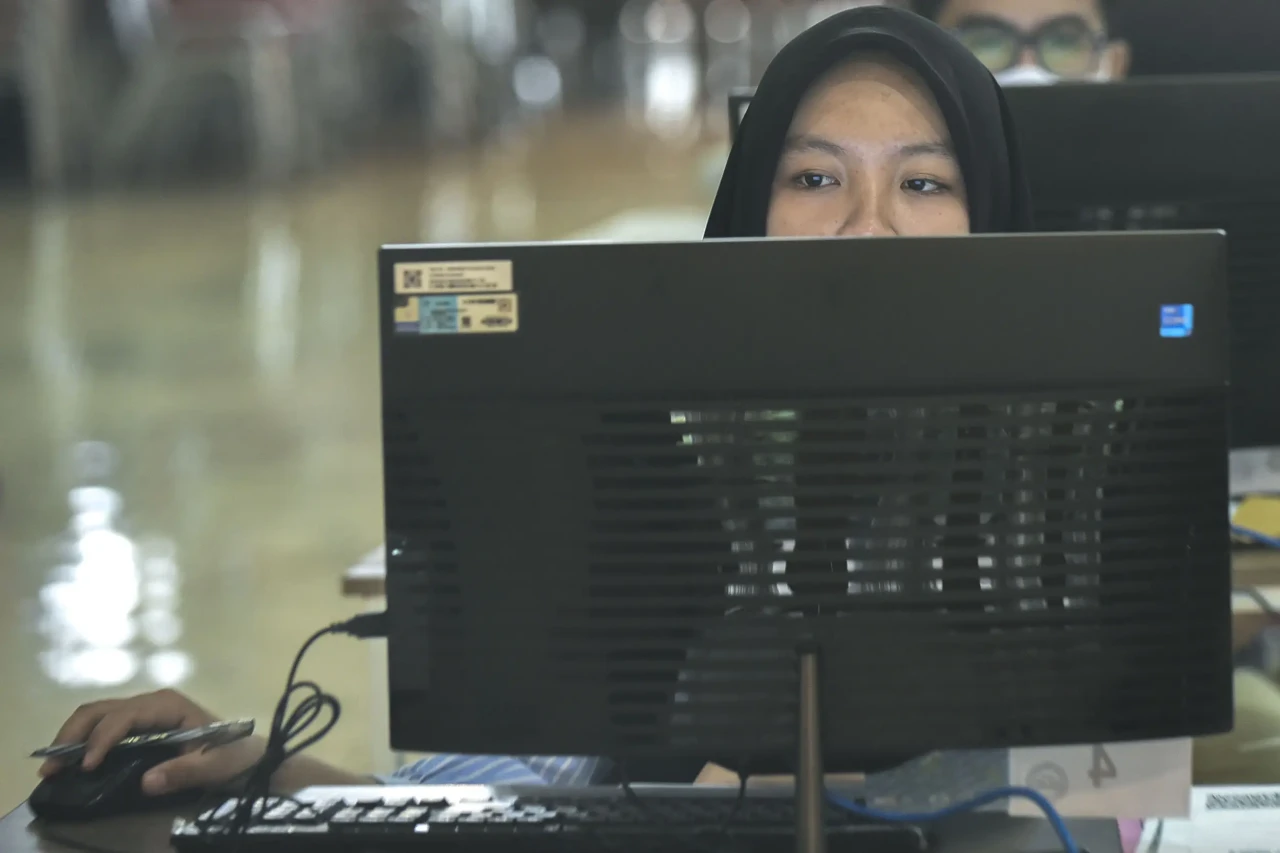 Potret Ujian SNPMB 2023...