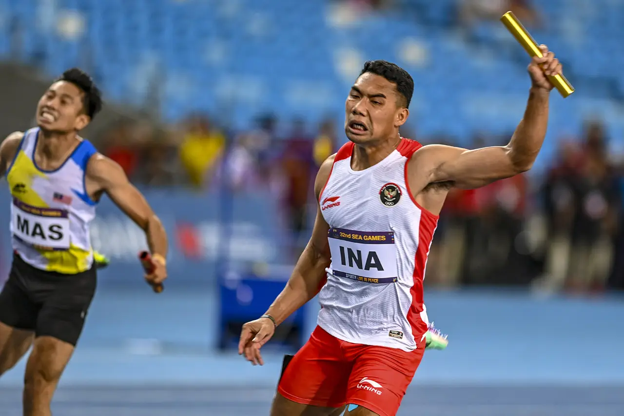 Gacor! Tim Estafet Putra...