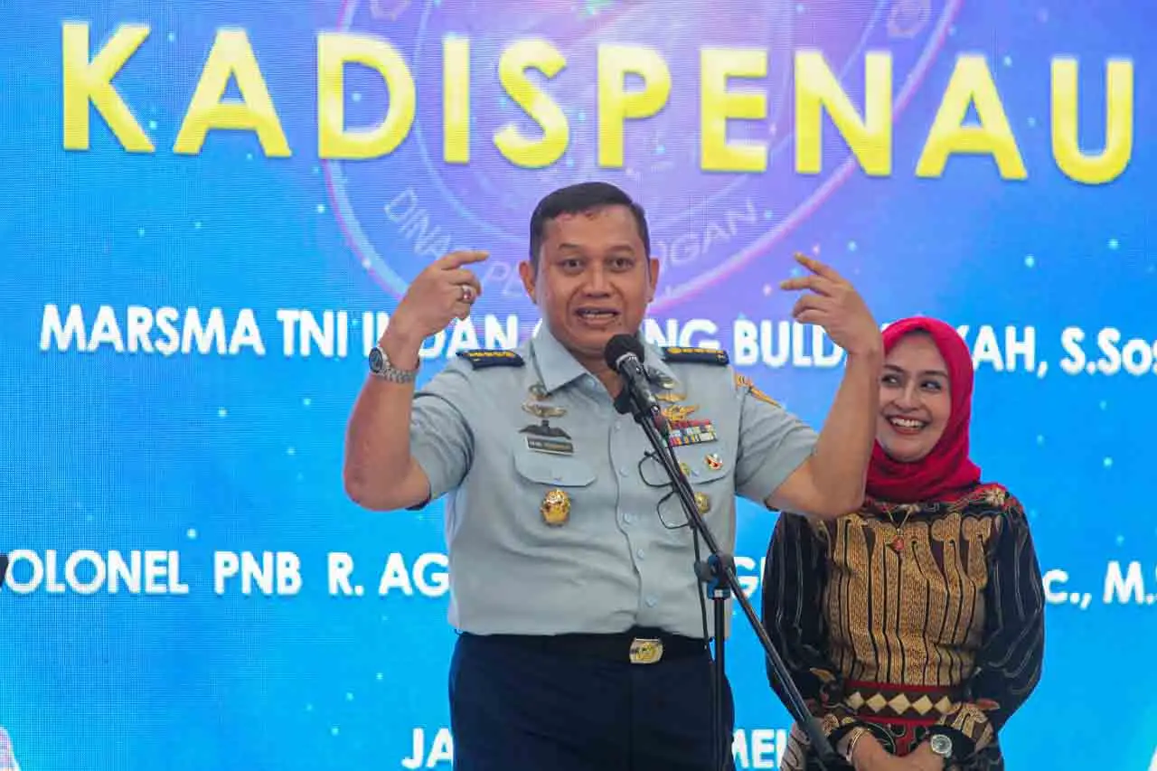 Pisah Sambut Kadispenau,...