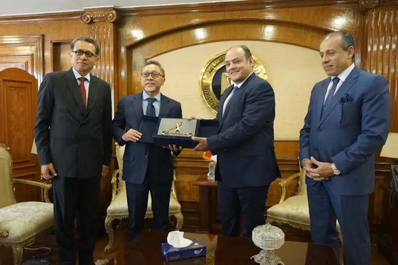 Bertemu Menteri Perdagangan...