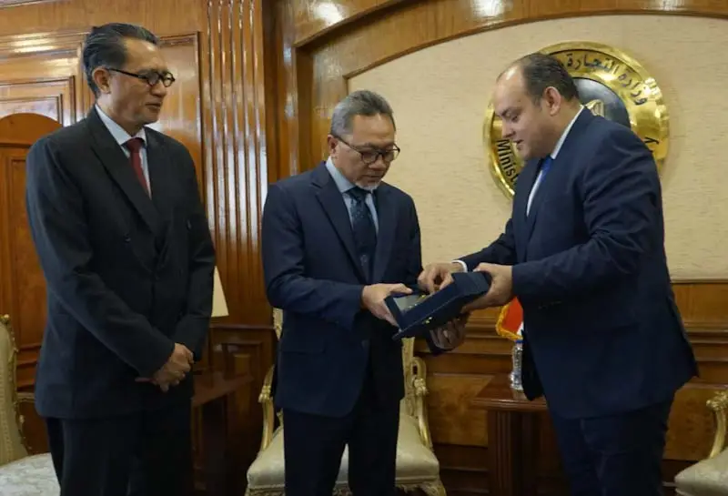 Bertemu Menteri Perdagangan...
