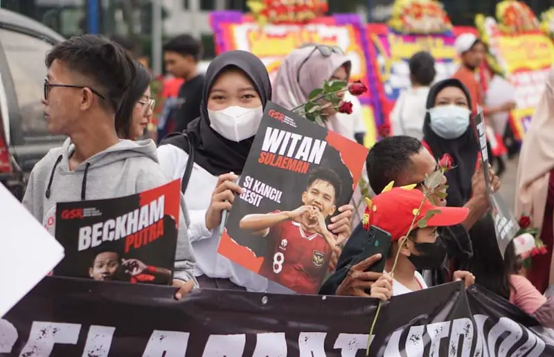 Potret Aksi 1.000 Mawar...
