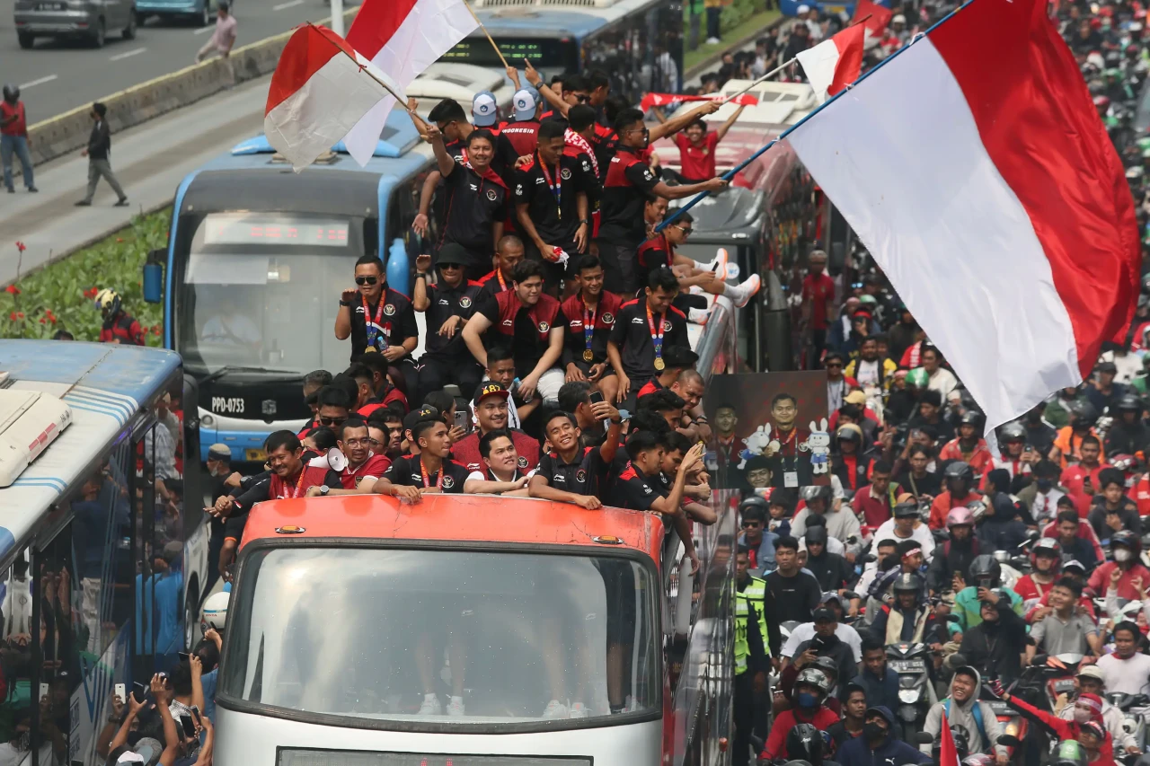 Ketum PSSI Erick Thohir...