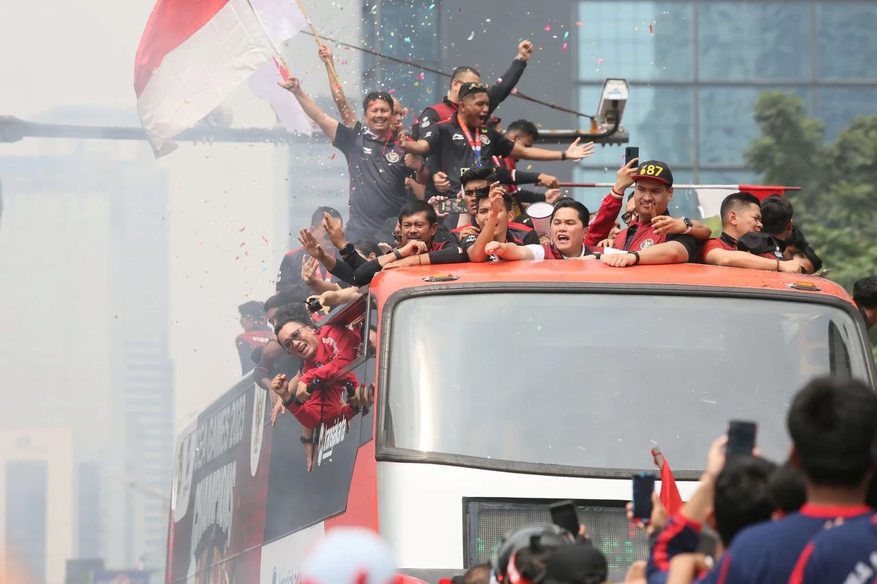 Ketum PSSI Erick Thohir...