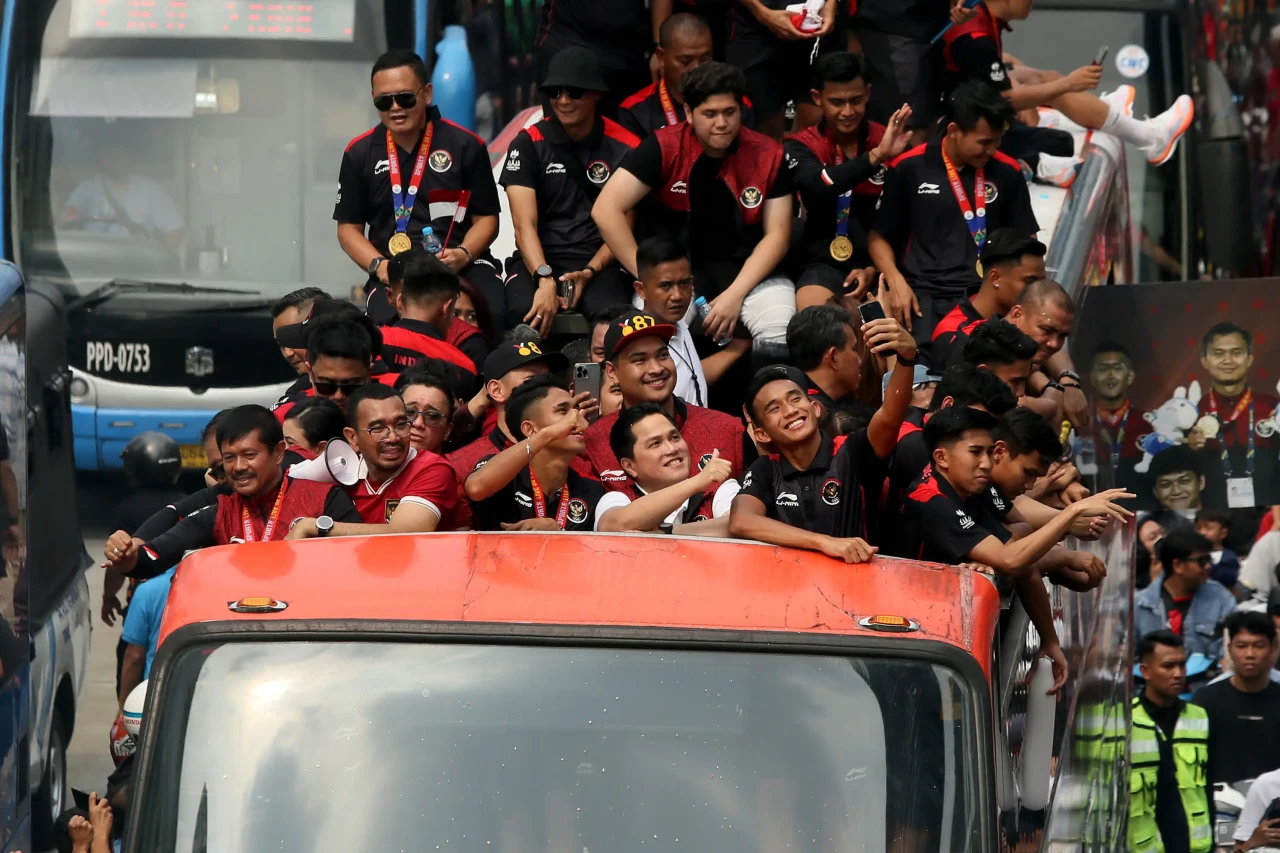 Ketum PSSI Erick Thohir...