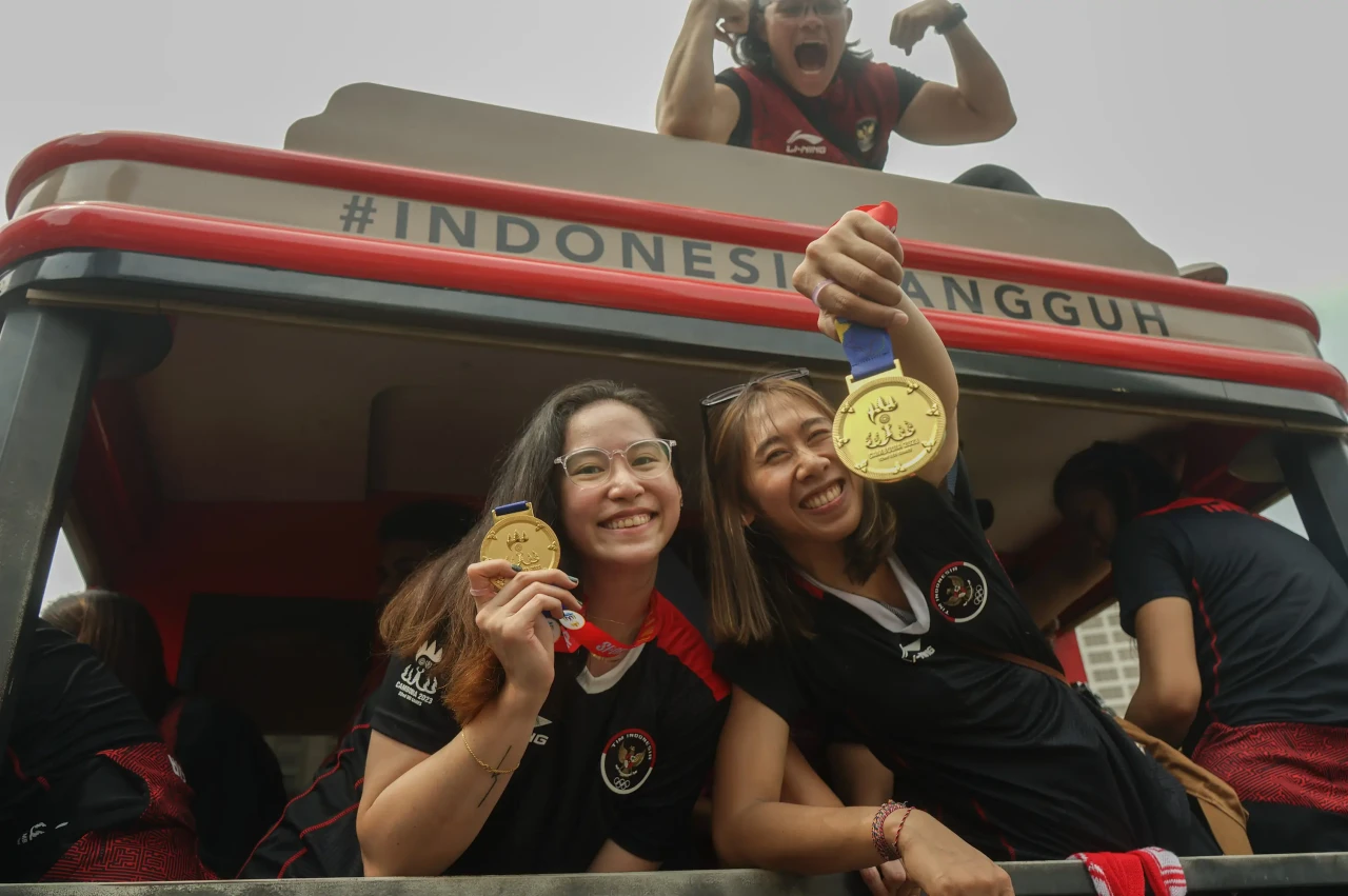 Kontingen Indonesia...