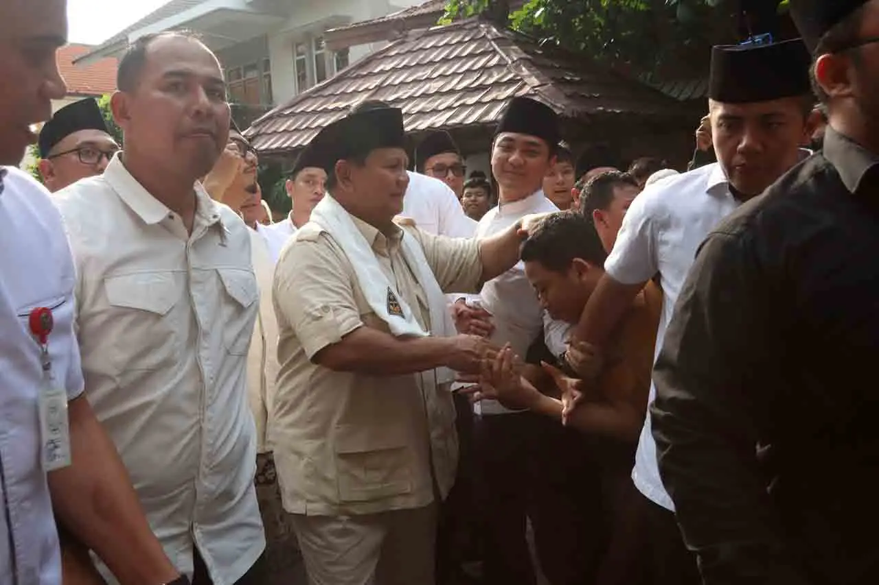 Menhan Prabowo Subianto...