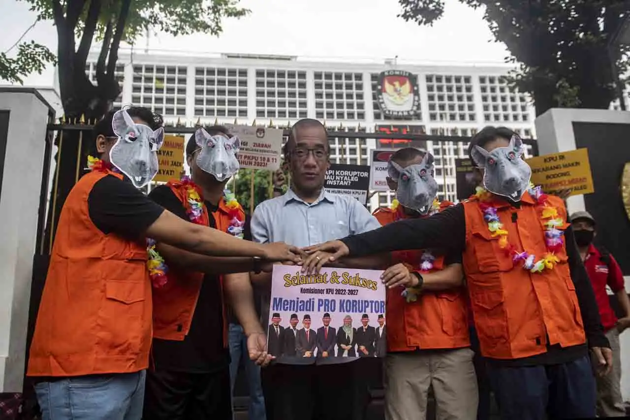 Aksi Kawal Pemilu Berintegritas