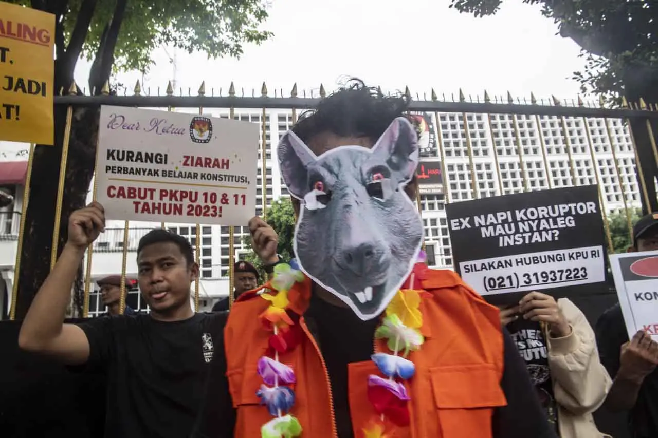 Aksi Kawal Pemilu Berintegritas