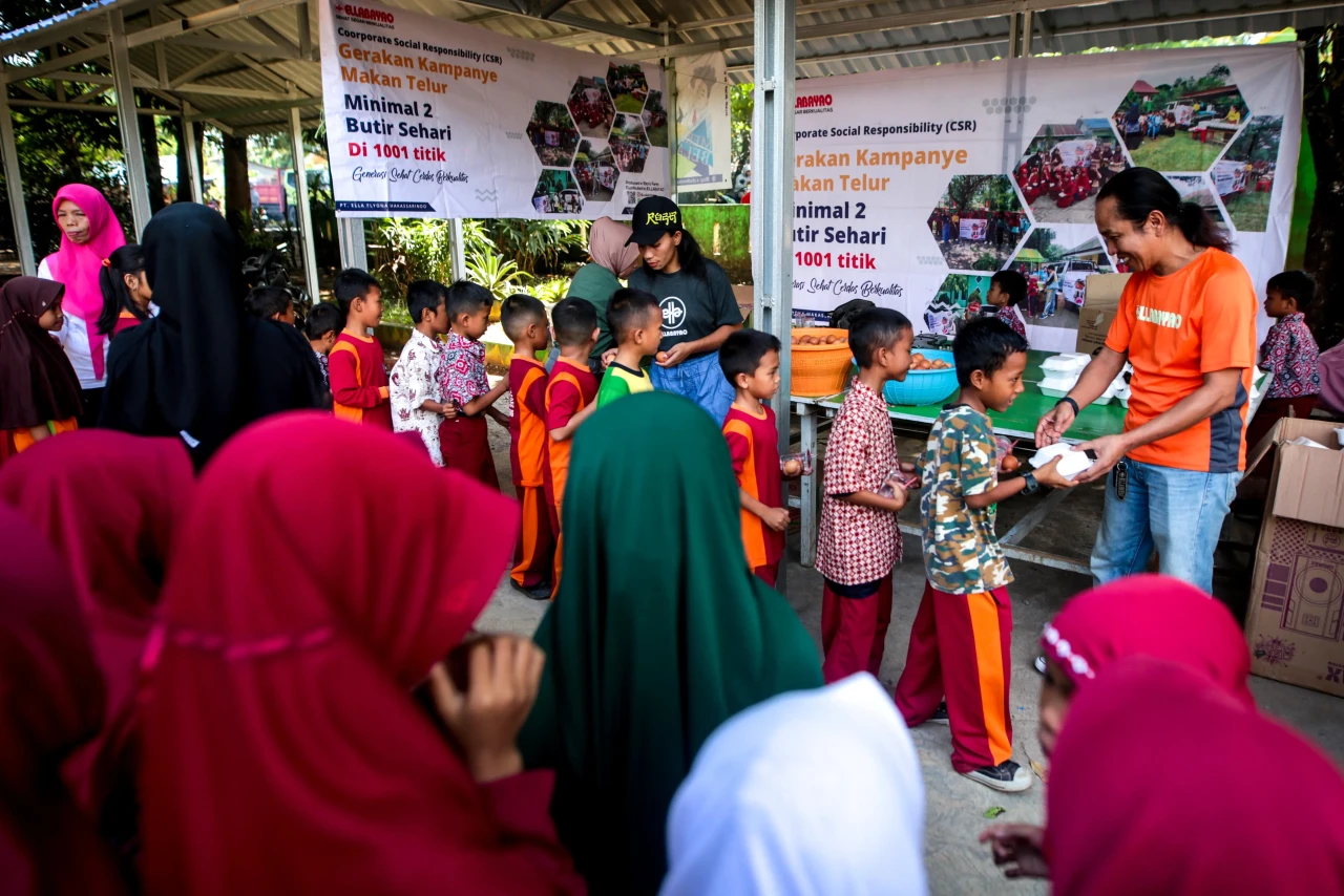 Kampanye Makan Telur...