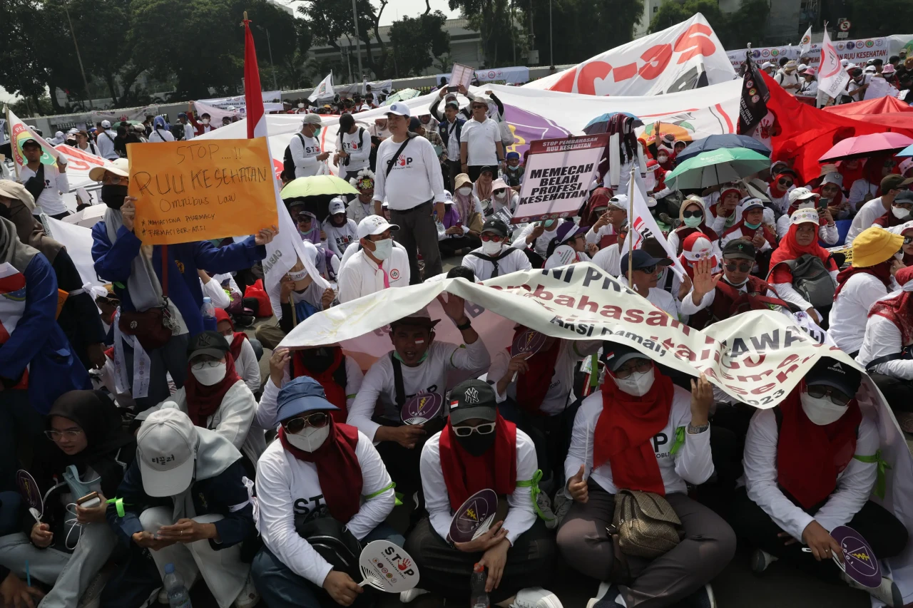 Tolak RUU Kesehatan...