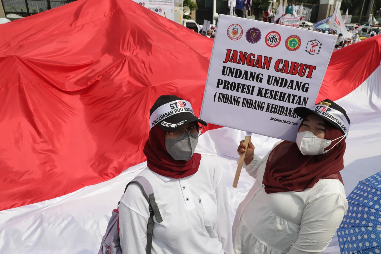 Tolak RUU Kesehatan...