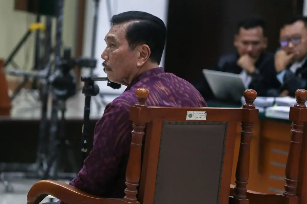 Menko Marves Luhut Binsar...