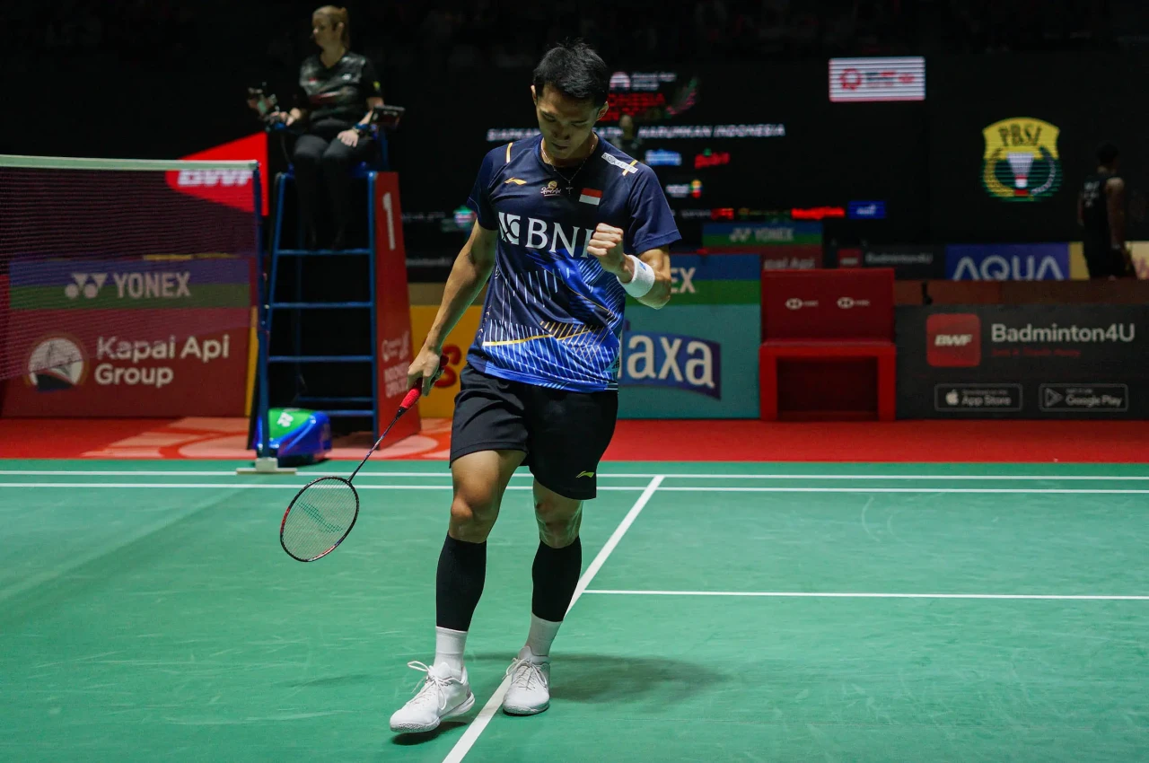 Jonatan Christie Melaju...