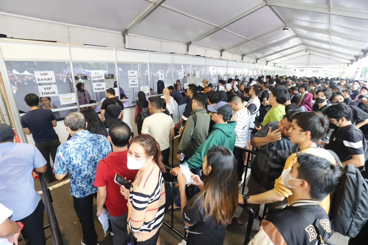 Membludak, Begini Suasana...