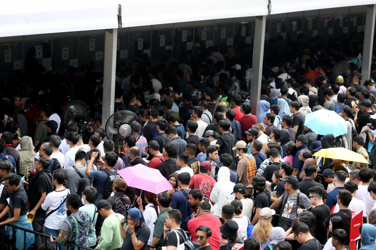 Membludak, Begini Suasana...