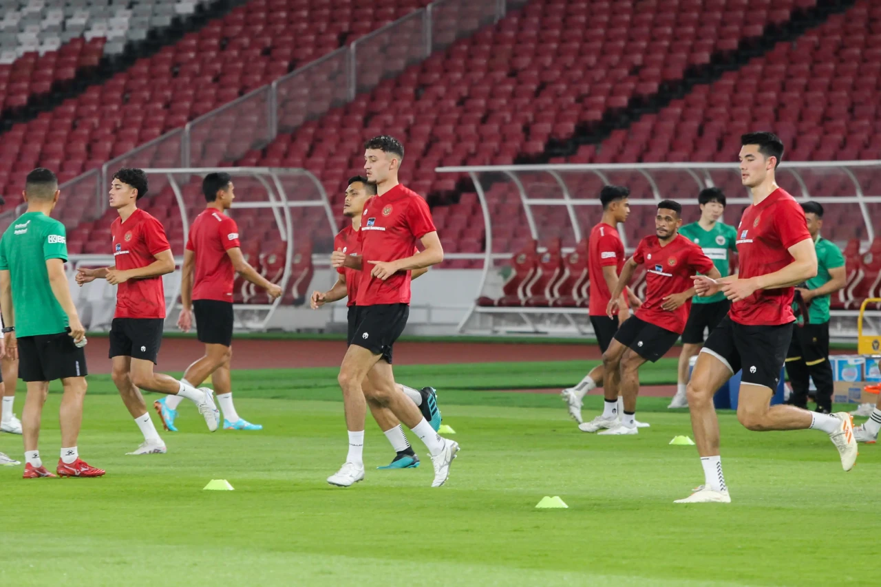 Timnas Indonesia Gelar...