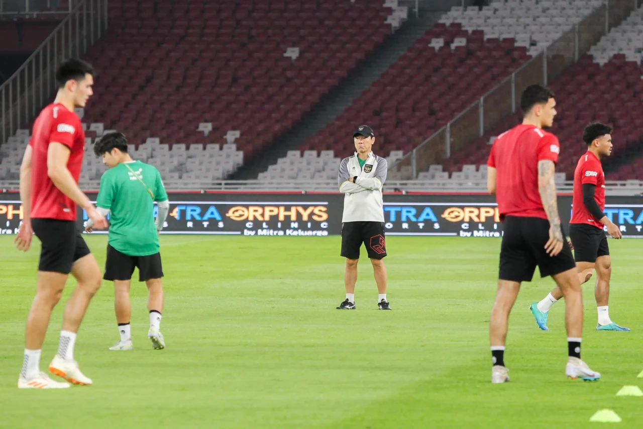Timnas Indonesia Gelar...
