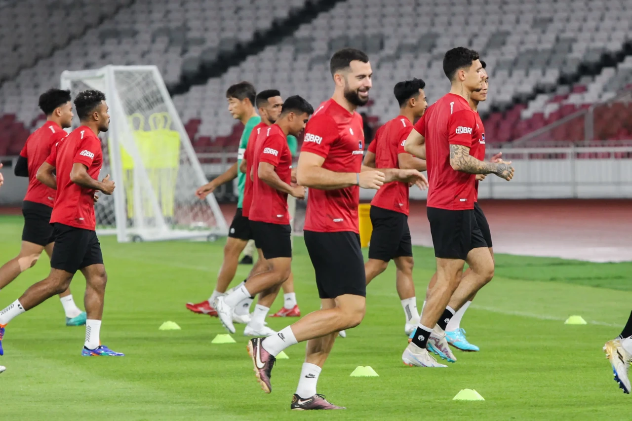 Timnas Indonesia Gelar...