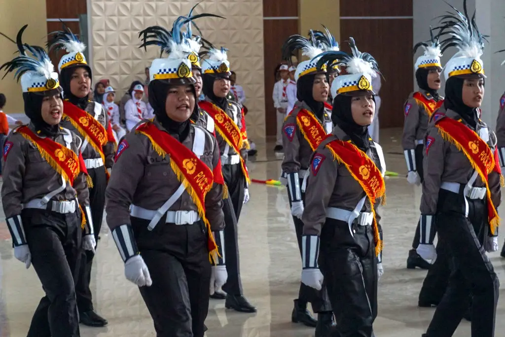 Aksi Memukau Polisi...