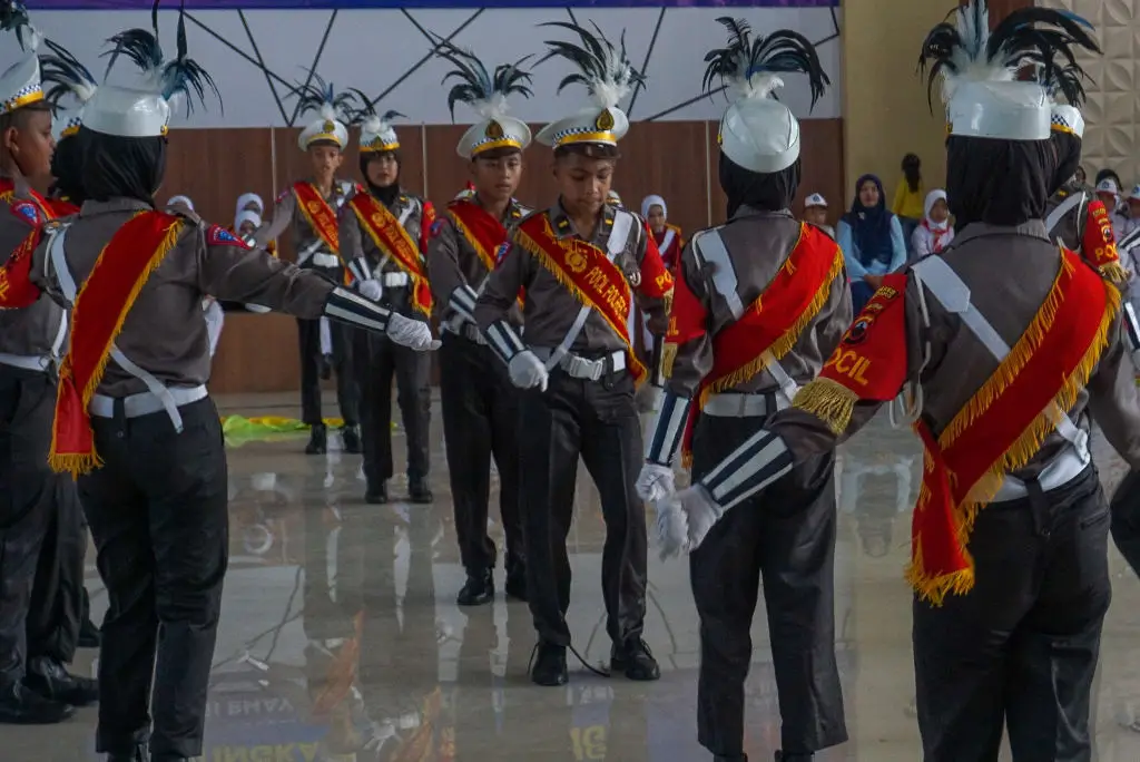 Aksi Memukau Polisi...