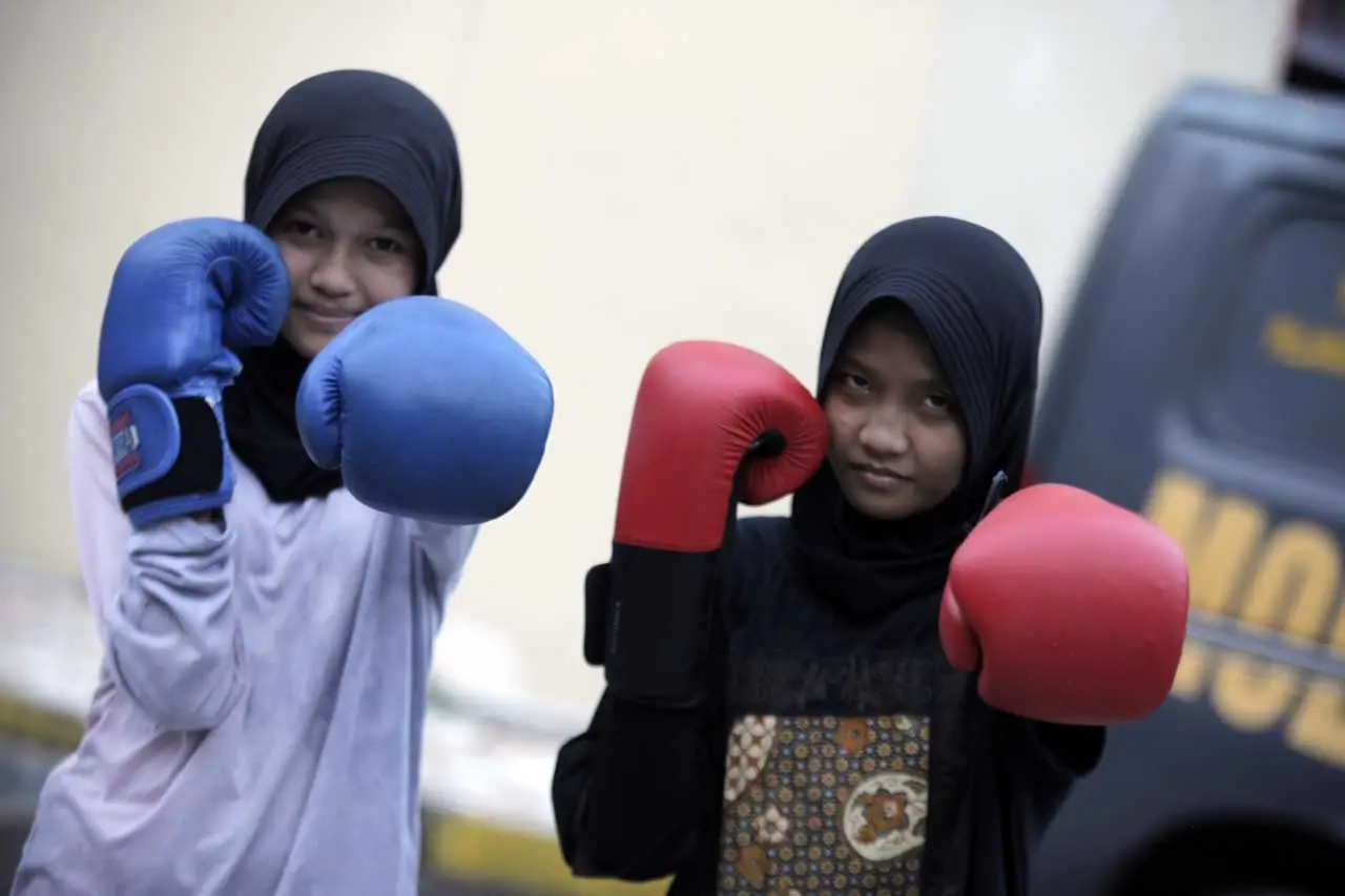 Foto Cerita : Berlatih,...