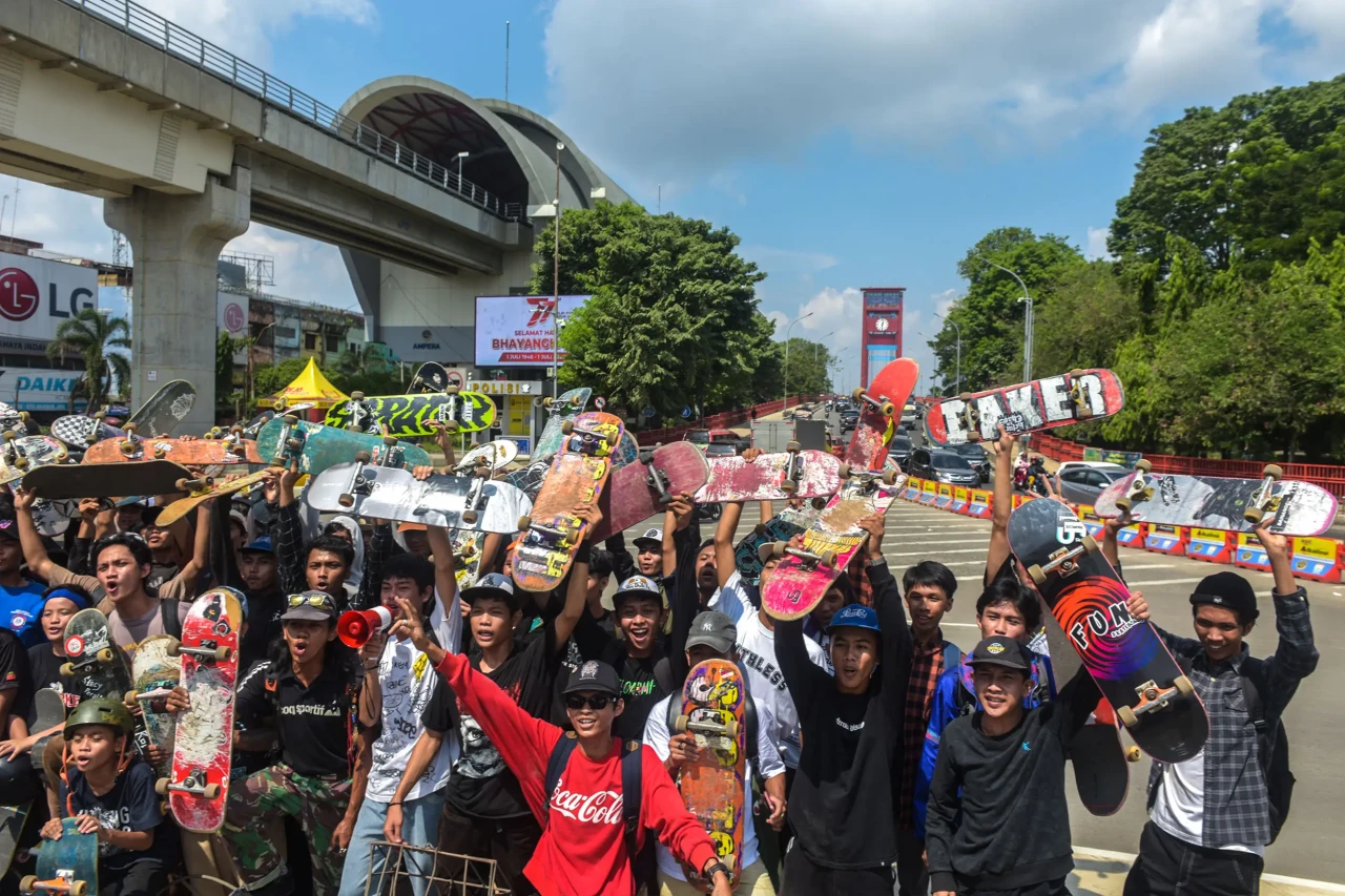 Potret Skateboarder...