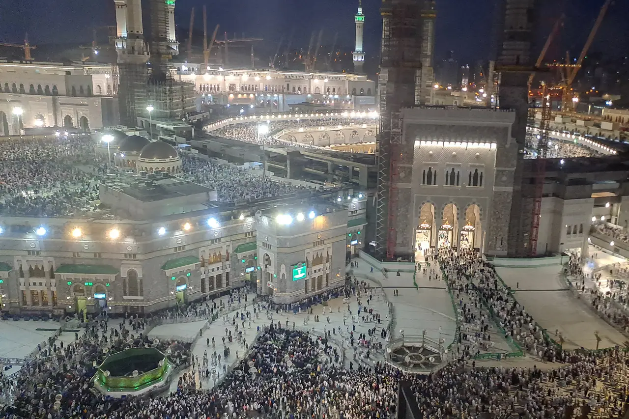 Kepadatan Masjidil Haram...