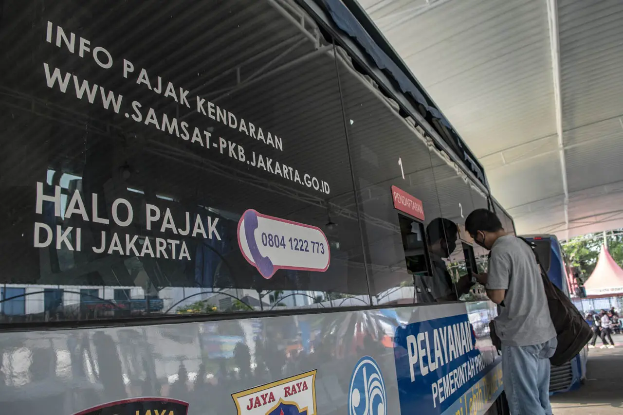 Pemutihan Pajak Kendaraan...