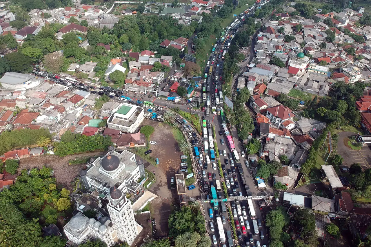 Puncak Kepadatan Lalu...