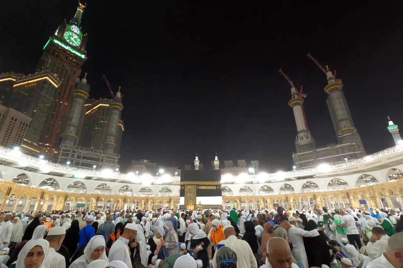 Potret Jamaah Haji Jalani...