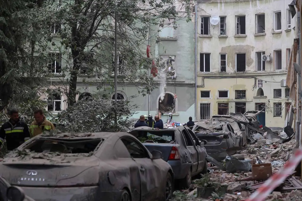 Kota Lviv di Ukraina...