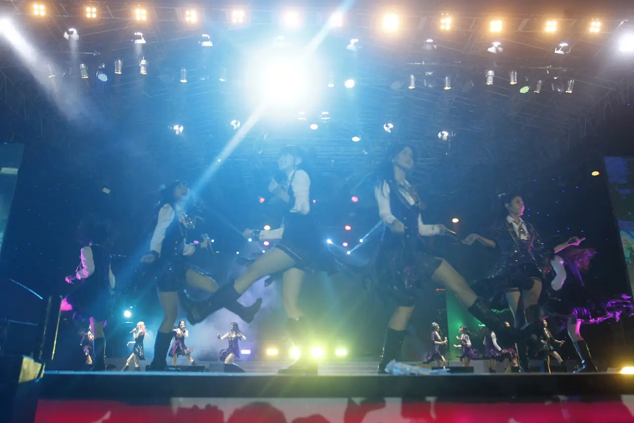 Aksi Panggung JKT48...