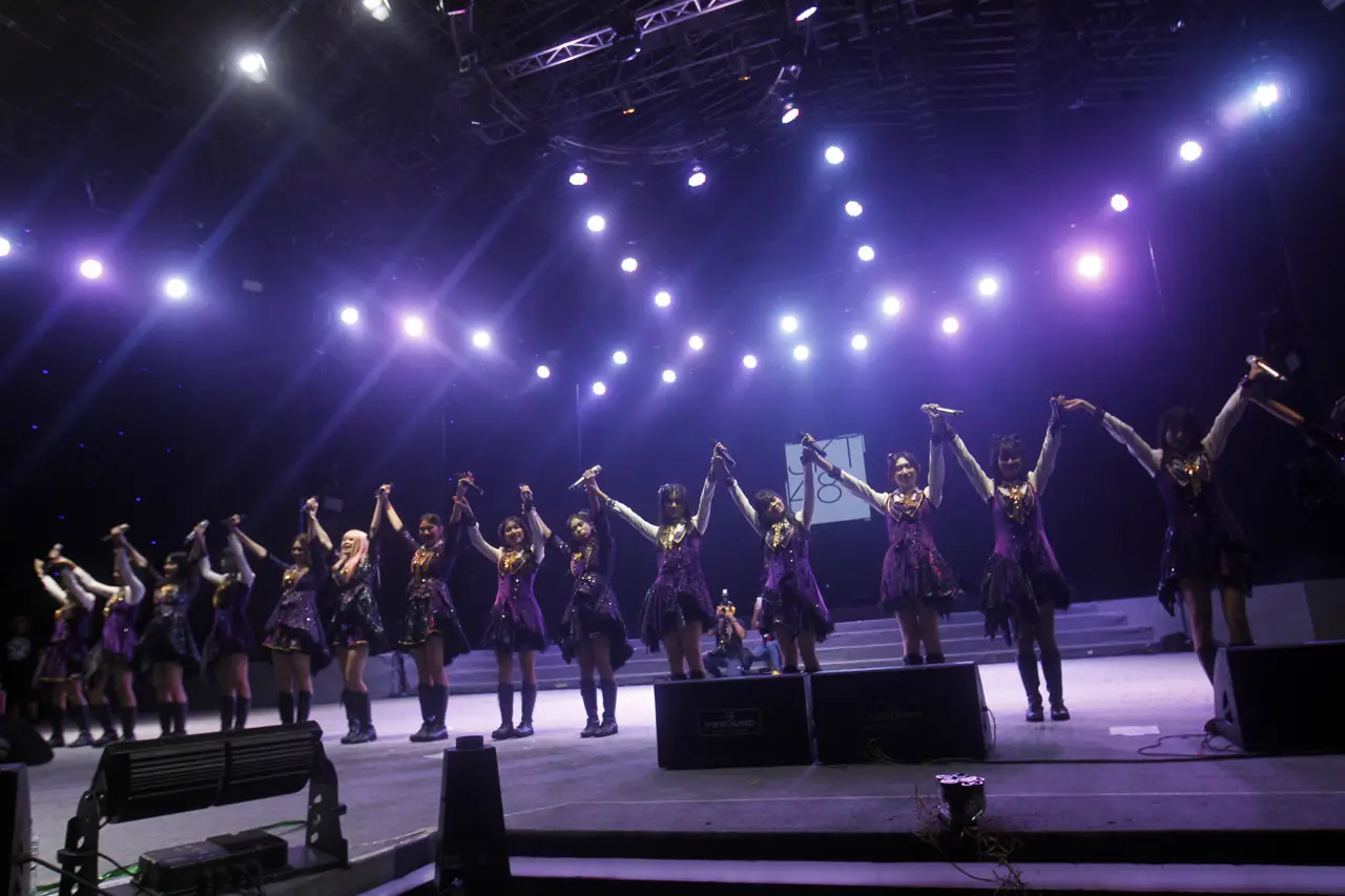 Aksi Panggung JKT48...