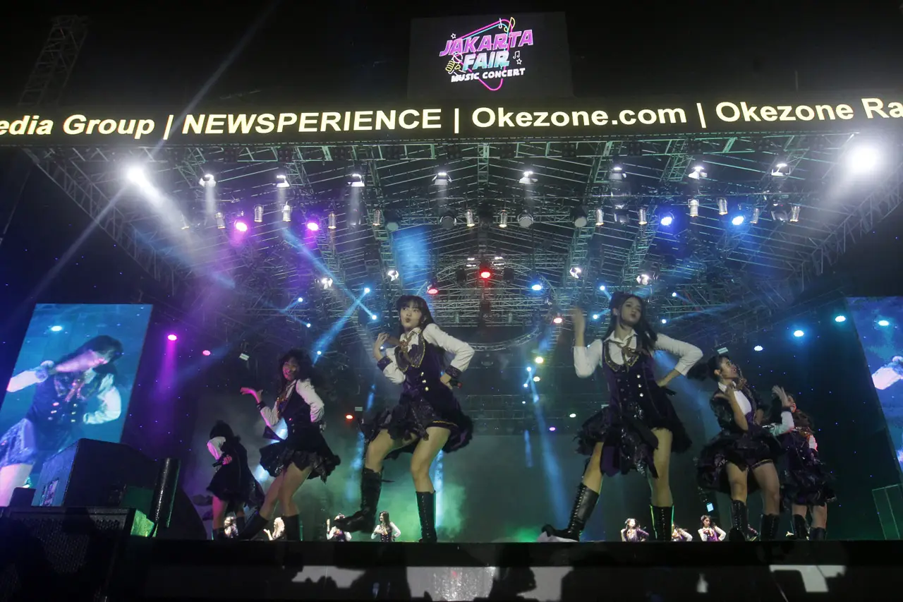 Aksi Panggung JKT48...