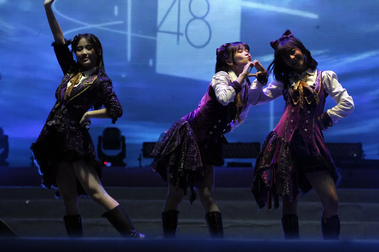 Aksi Panggung JKT48...